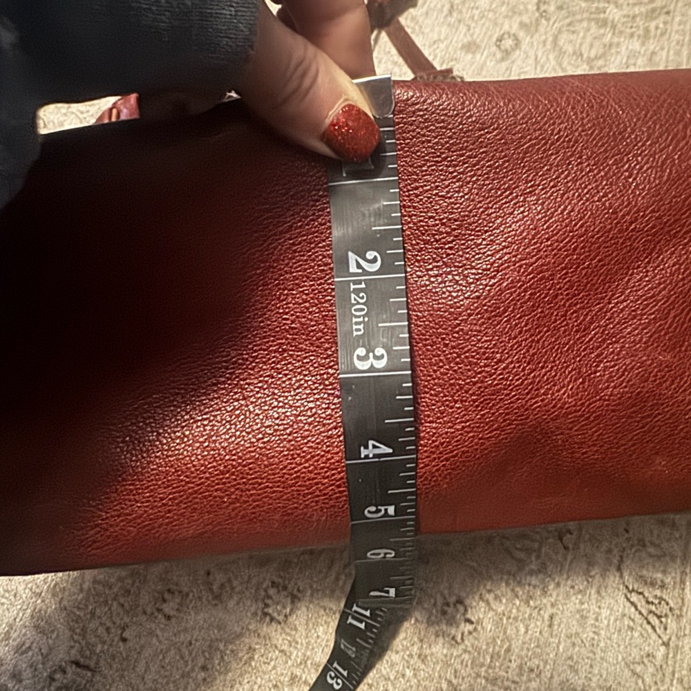 Burberry Chestnut Leather Tote - Picture 14 of 14